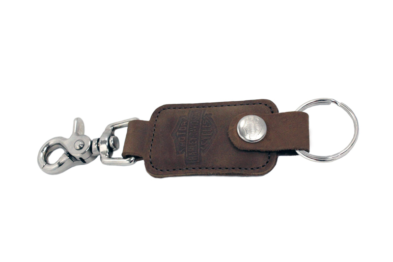 Harley-Davidson Key Fob brown at Thunderbike Shop