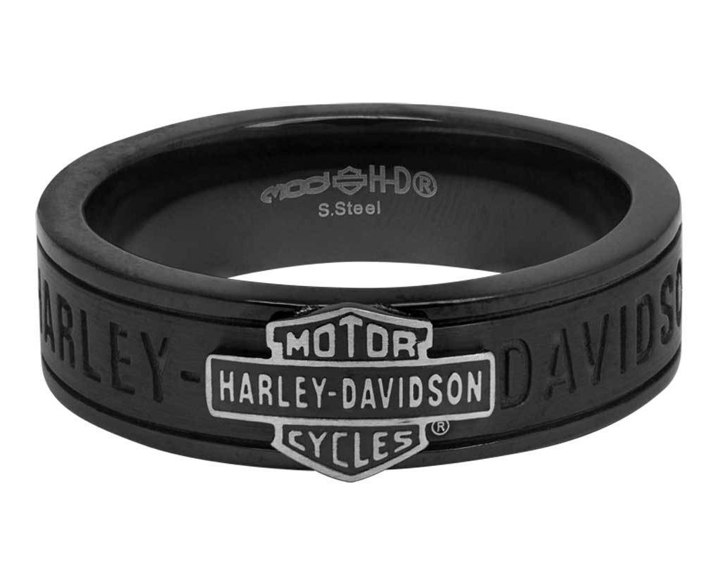 Harley Davidson Ring Bar Shield Off Road Thin Band Im Thunderbike Shop