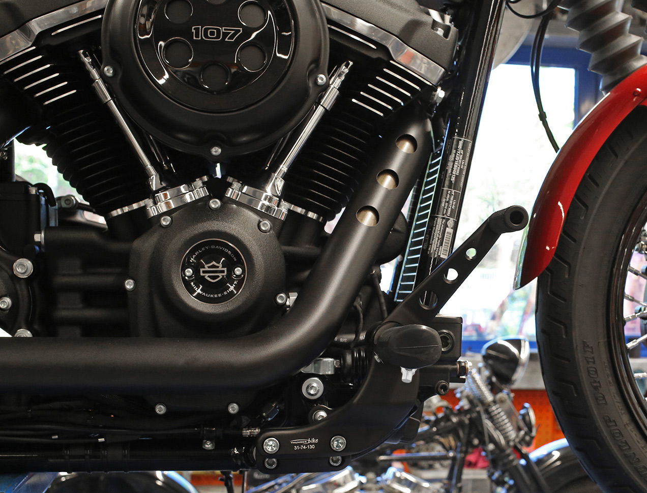 Fußrasten Set Chrom Für Harley Touring Sportster Softail Dyna Low Rider