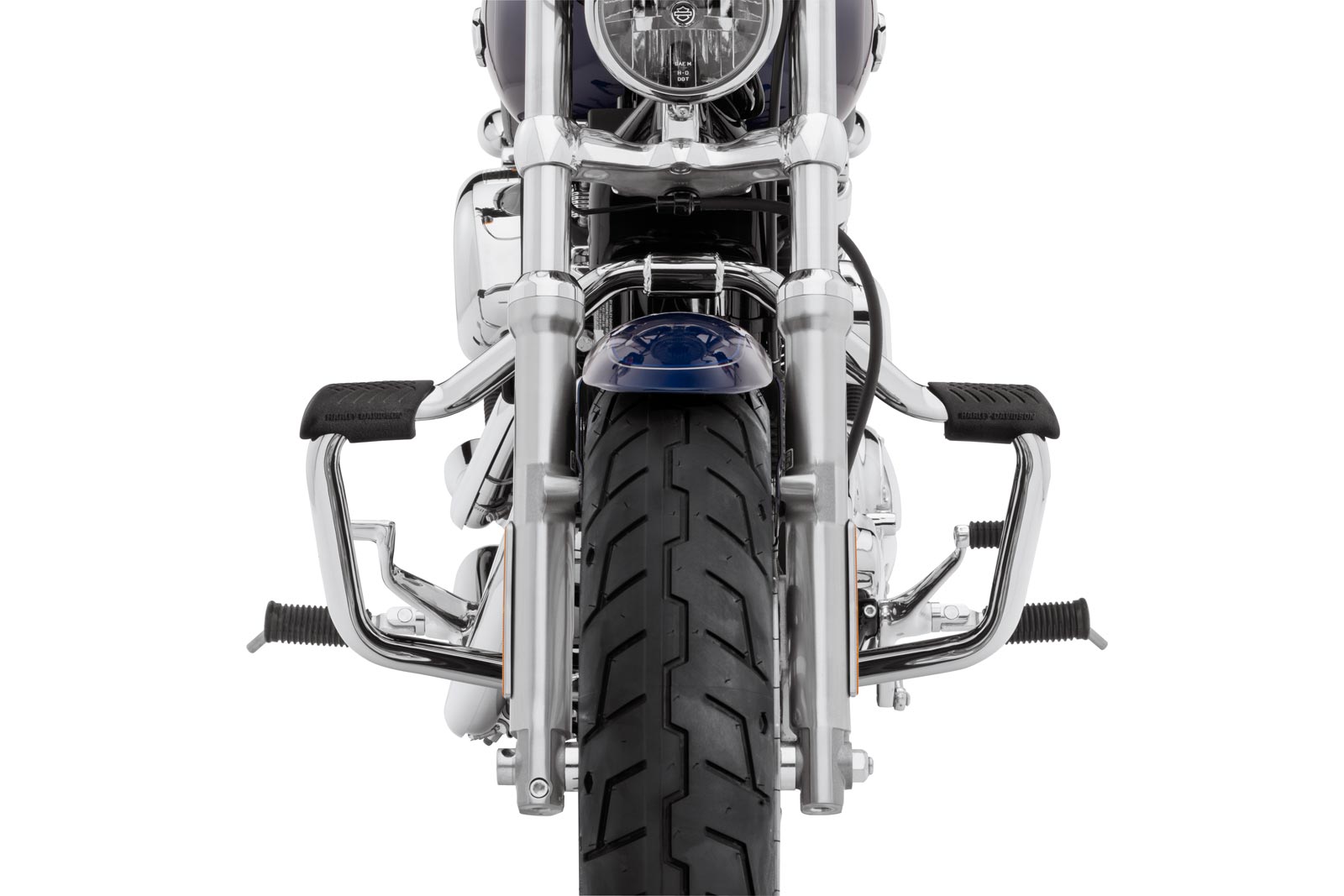 Sturzbügel für Harley Davidson Sportster 883 Custom 04-10 Mustache schwarz