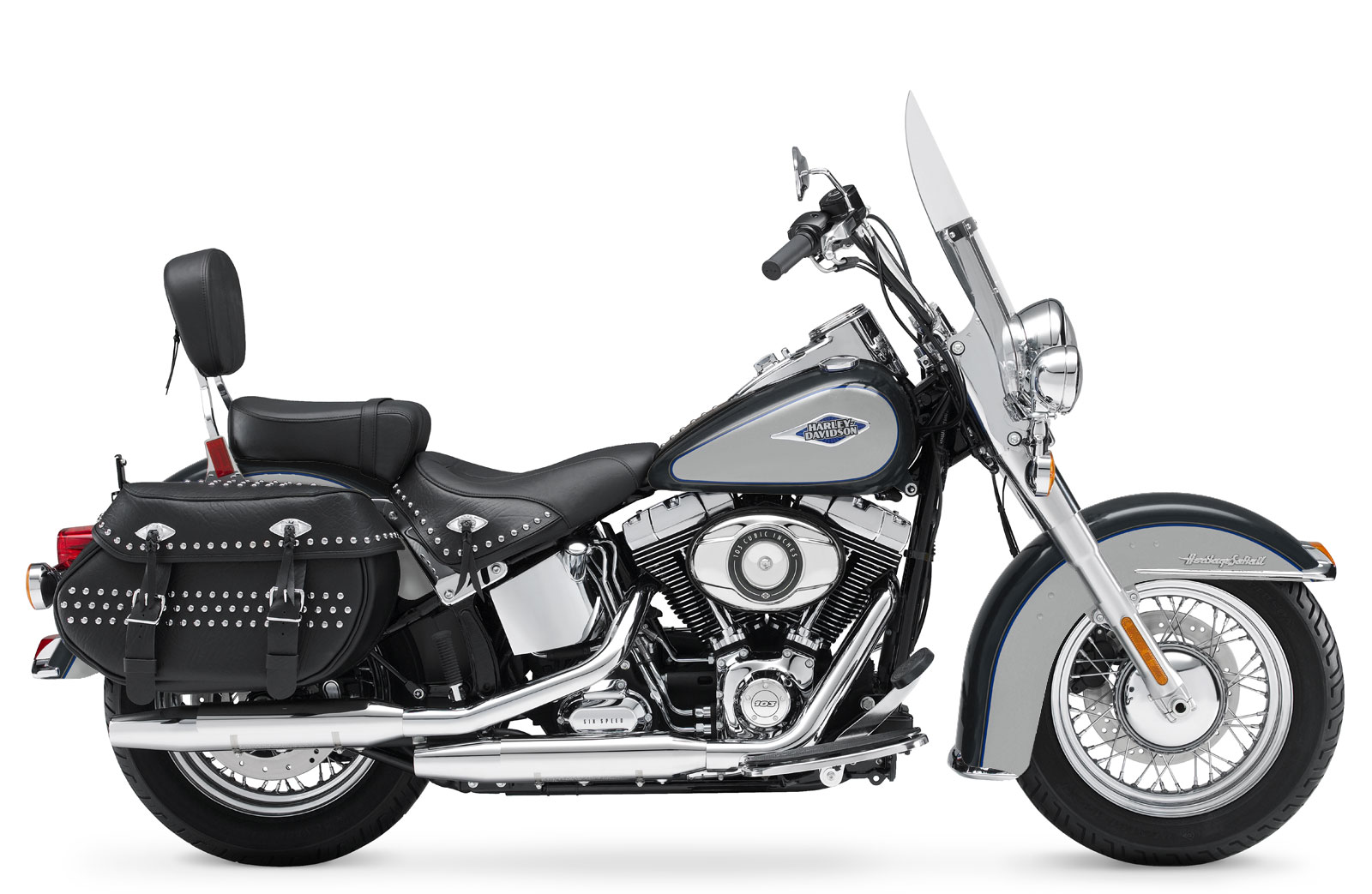 56569 09 Harley Davidson H D Original Handlebar For Heritage Classic 09 15 At Thunderbike Shop