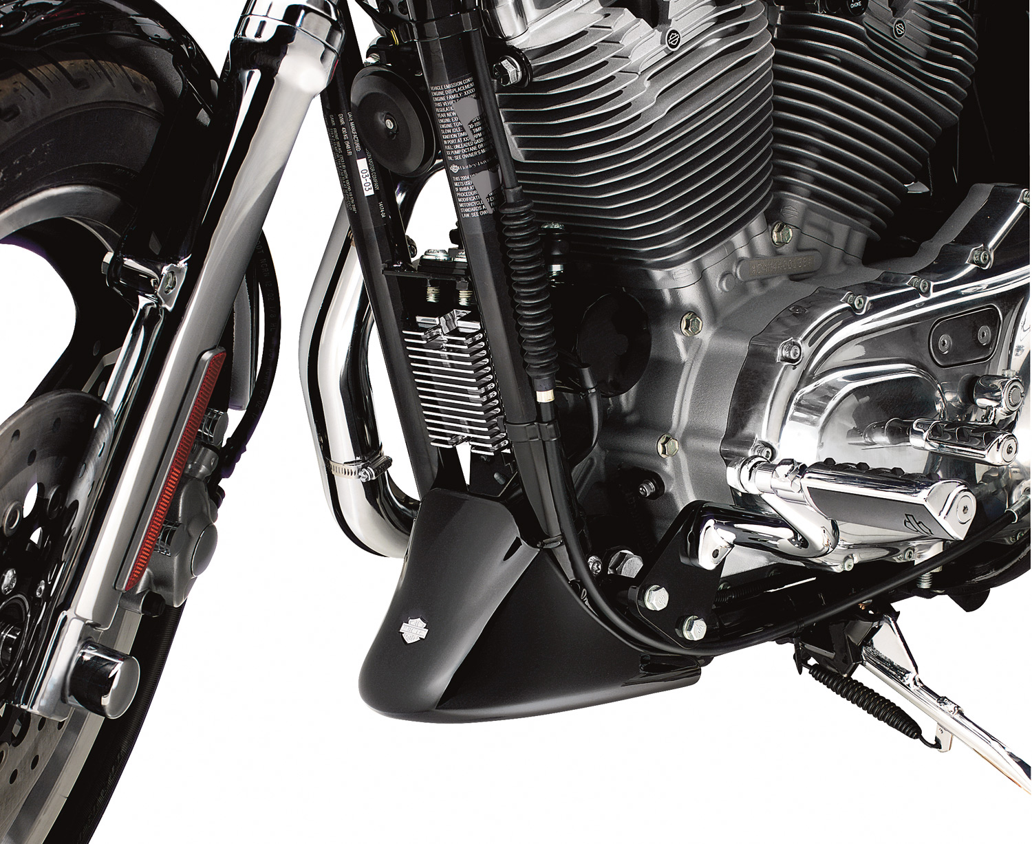 Harley Davidson Sportster 1200 Roadstar Bugspoiler Motorschutz Kreuz