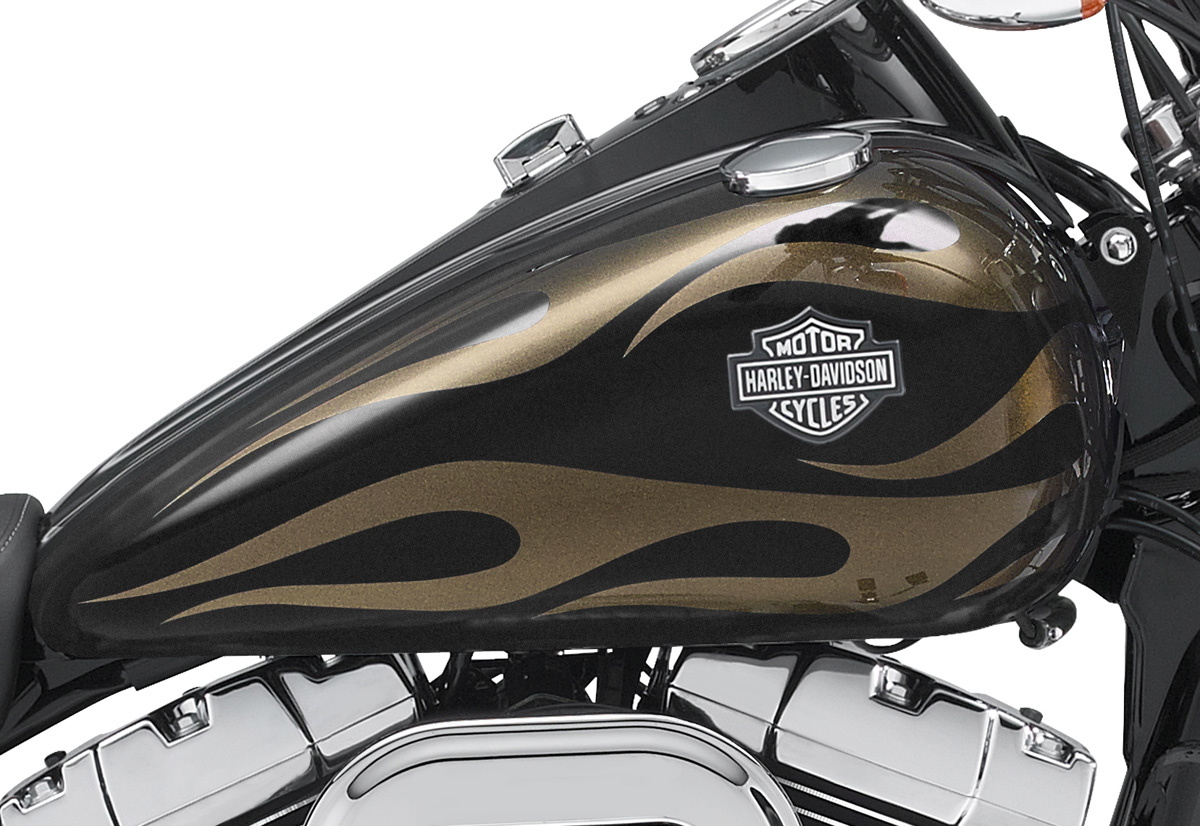 62445 10 Harley Davidson Tank Medallion Left Bar Shield For Fxdwg 10 17 At Thunderbike Shop