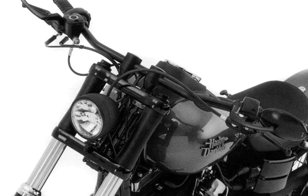 Pour Harley-Davidson Avec TÜV! Fehling Drag Bar Guidon 82 cm Chrome