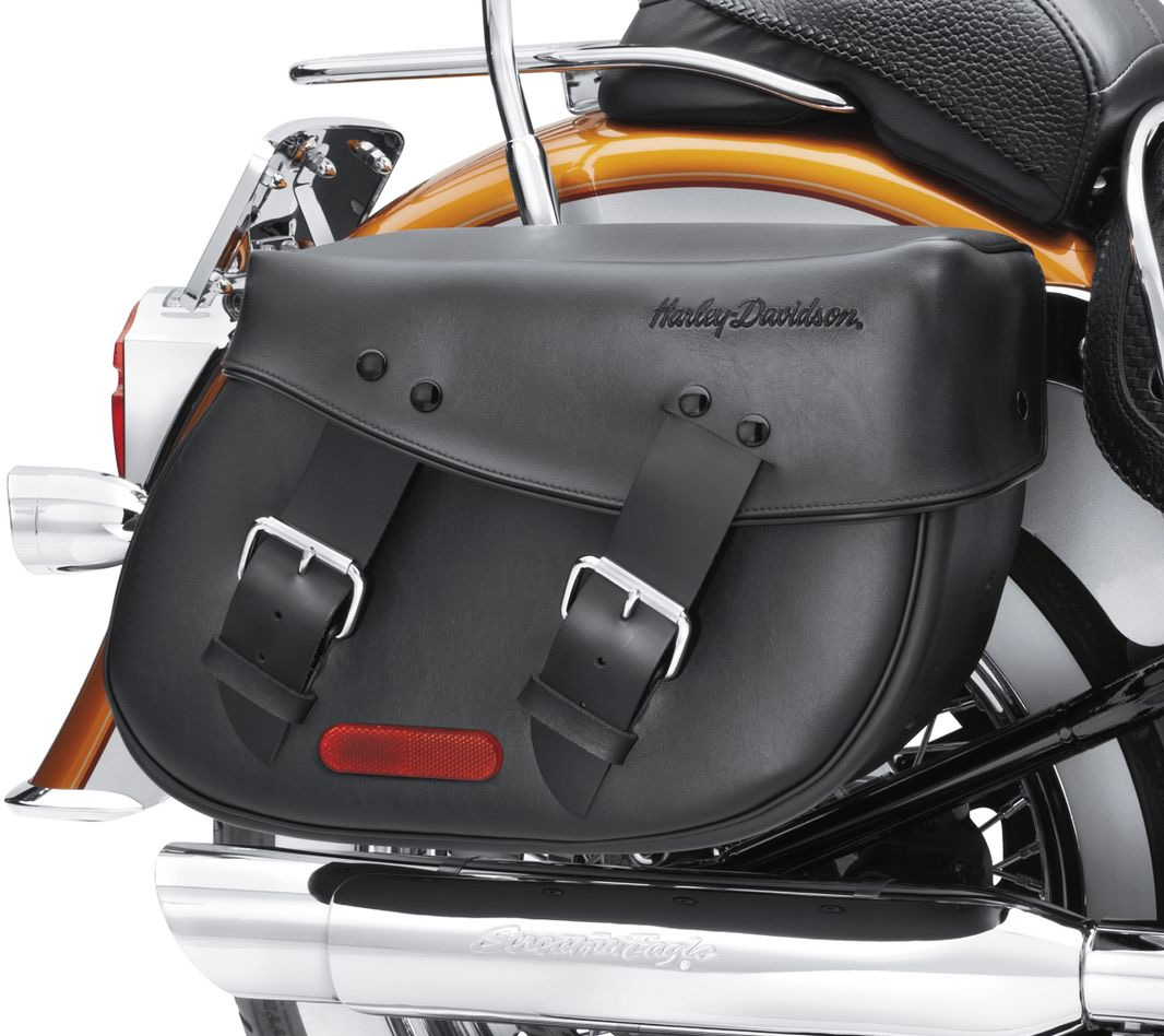 9153700C Synthetic Leather Saddlebags at Thunderbike Shop