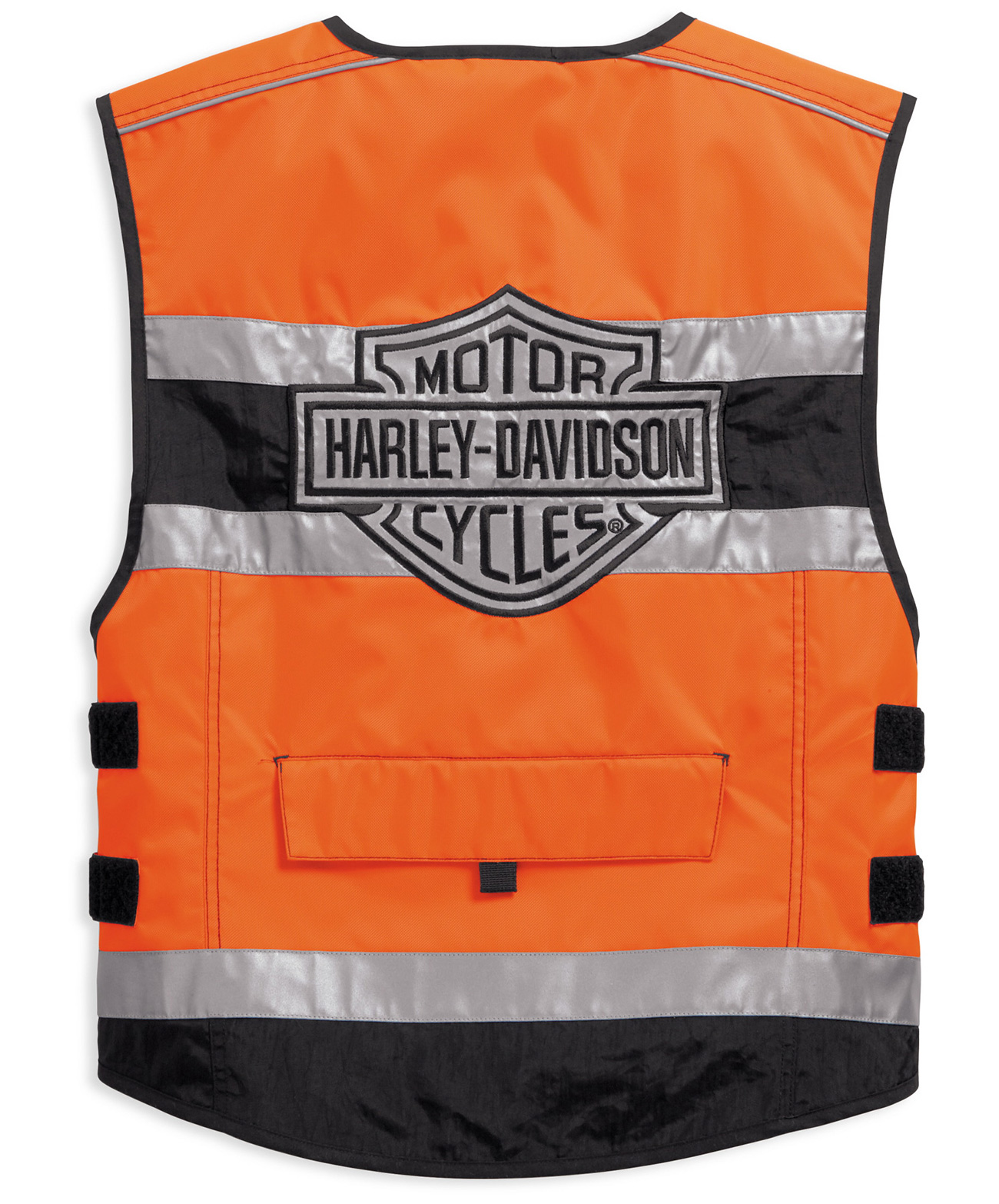 98157 18em Harley Davidson Vest Hi Visibility Reflective Orange At Thunderbike Shop