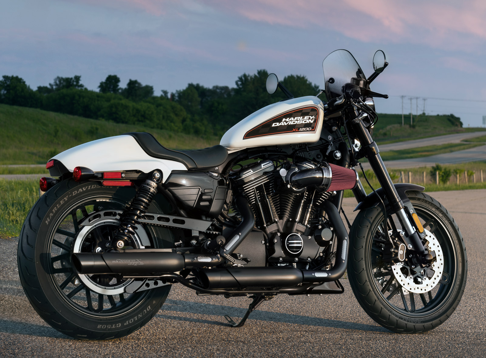 Harley Davidson Sportster 1200 Roadstar Bugspoiler Motorschutz Kreuz