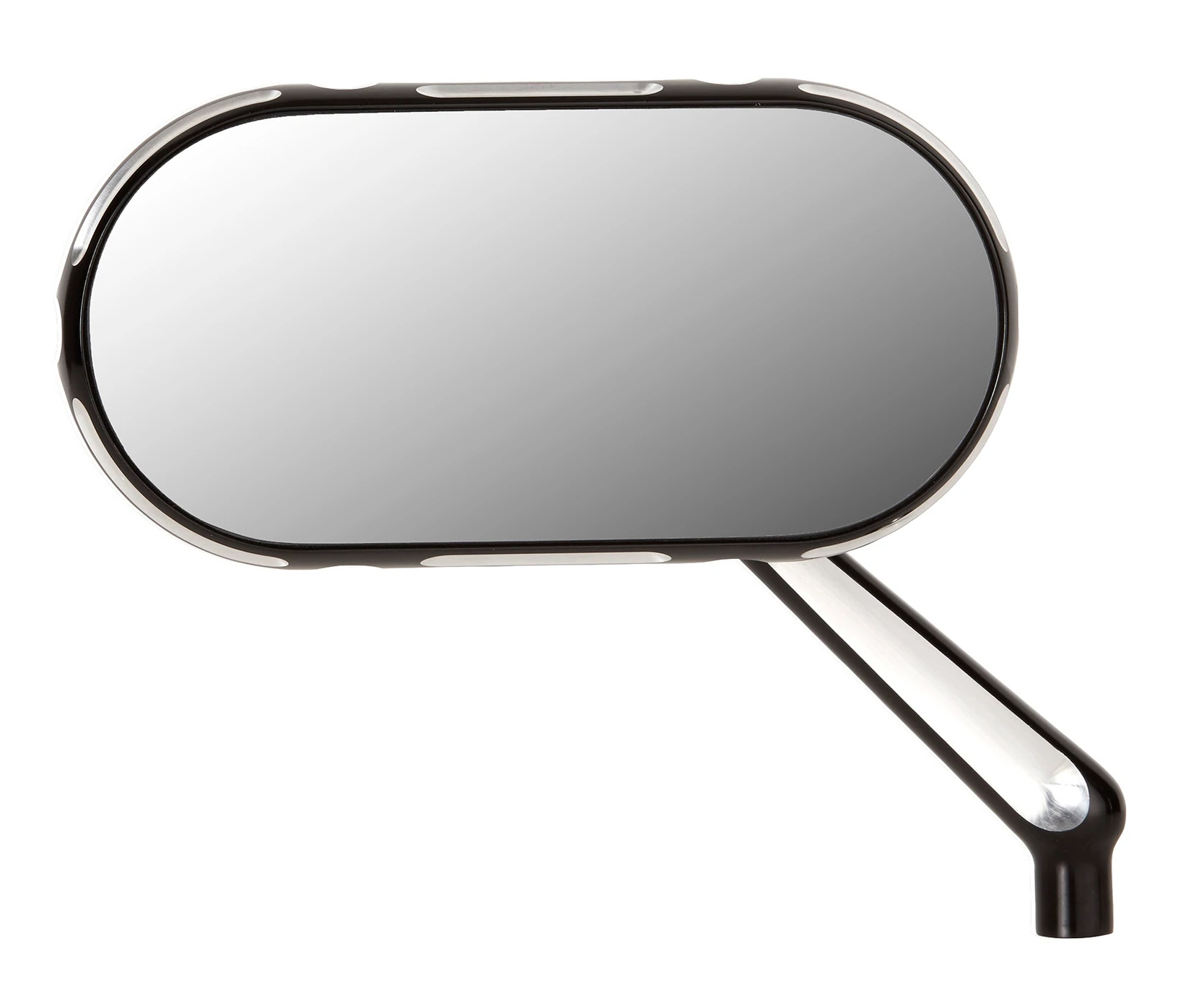 Arlen Ness Deep Cut Mirror Right Black for H-D  Metric at Thunderbike Shop
