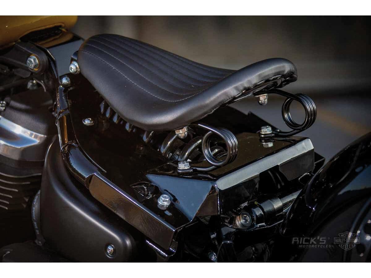 Befestigung Halter Solo Sitz Chrom für Harley Softail Chopper Cruiser Custombike 