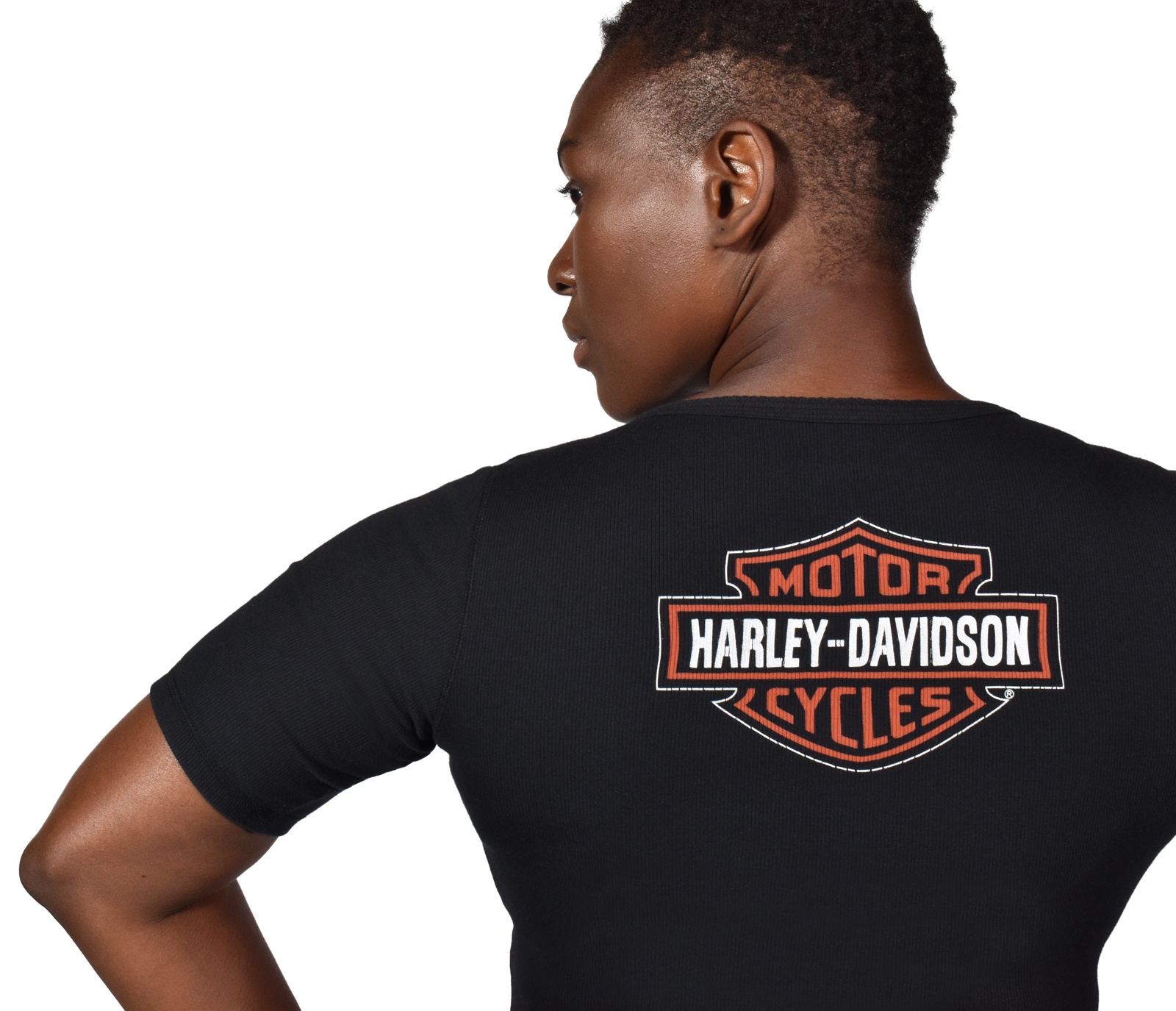 weekend Overskyet Integral 96148-21VW Harley-Davidson women´s Henley Shirt Bar & Shield black at  Thunderbike Shop
