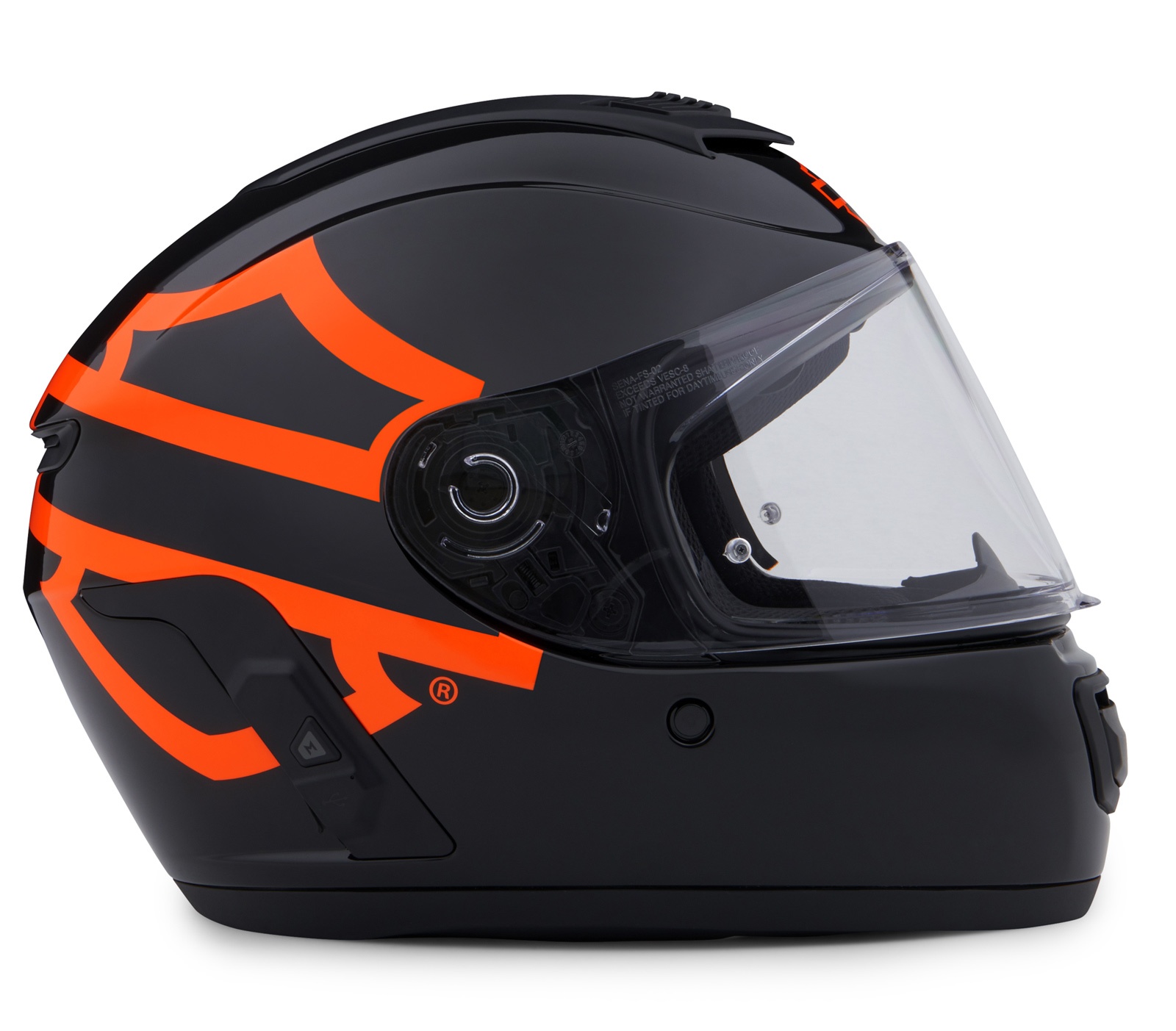 98208 20ex Harley Davidson Full Face Helmet N02 Boom Audio At Thunderbike Shop