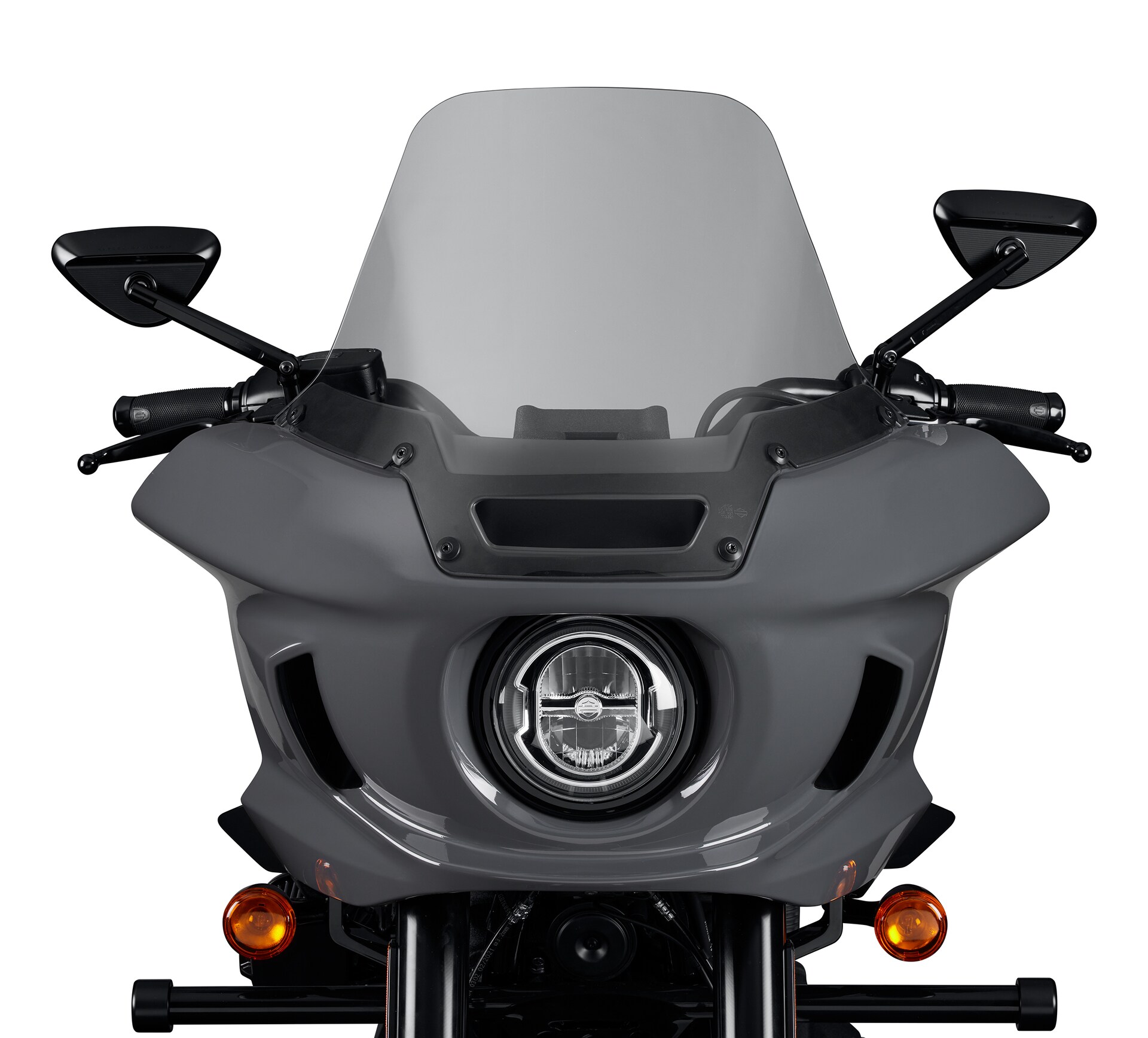 Motorrad 4-Punkt-Windschutzscheibenverstellung Windschutzscheibenhalterung  Original Qilu Bolt Windschutzscheibenhalterung (Schwarz)