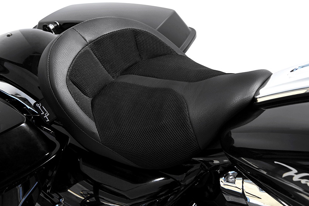 HIGHSIDER Motorrad Spiegel Phoenix 2 für Harley Davidson schwarz