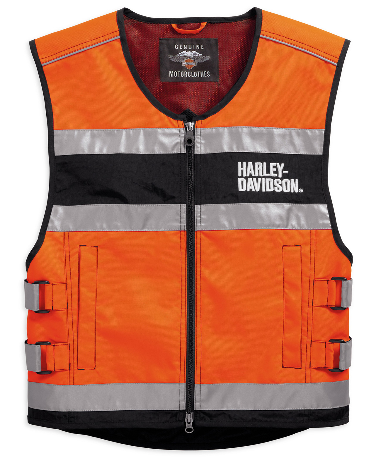 98157-18EM Harley-Davidson Weste Hi-Visibility Reflective orange im  Thunderbike Shop