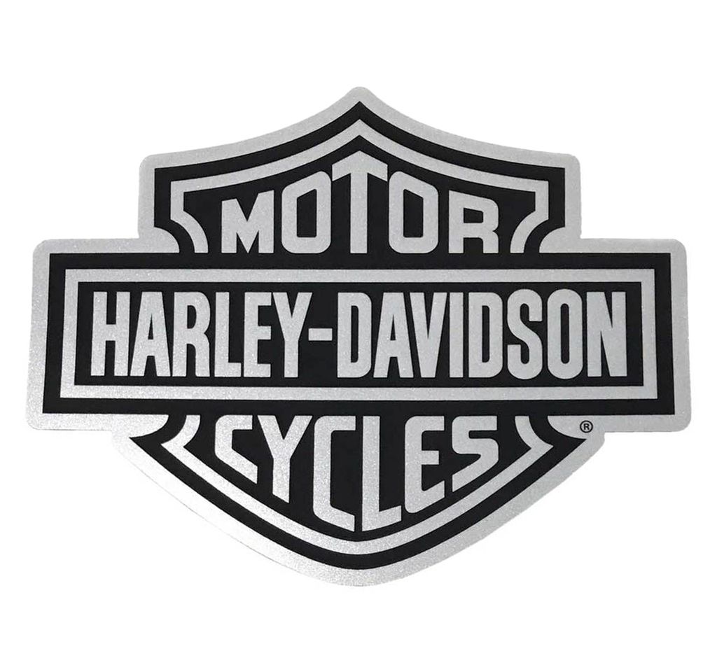 Harley Davidson Tank Sticker in Deep Red 18 × 8 cm. Top New 2