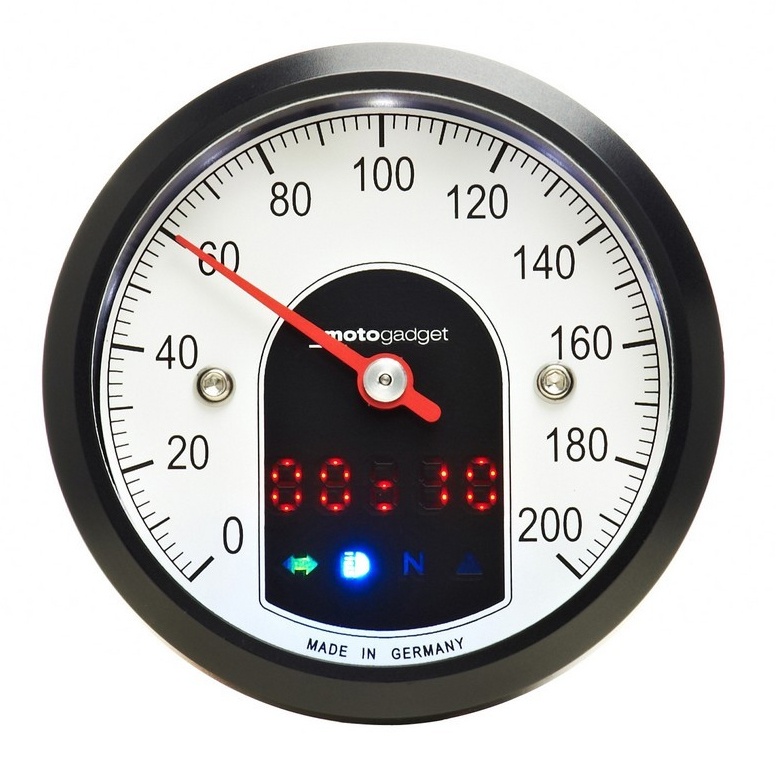 Mini Racing Drehzahlmesser digital mit Schaltwarnung, 19,99 €