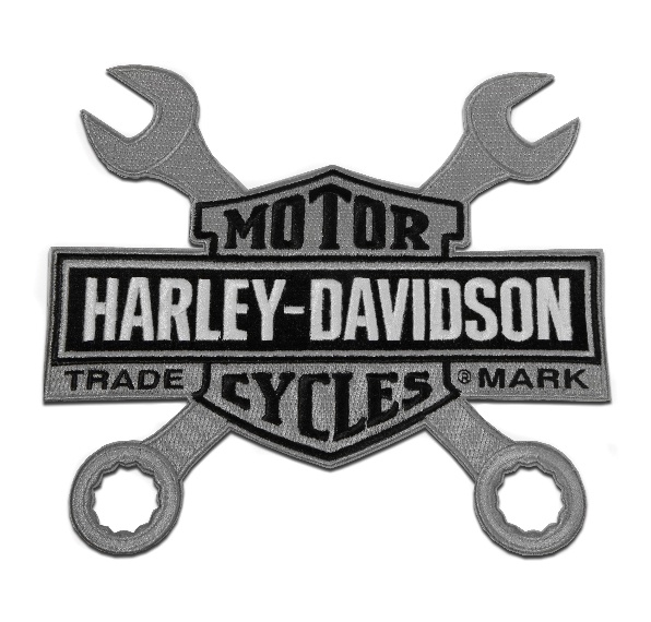 Harley-Davidson Patch Willie G Reflective orange/black at Thunderbike Shop