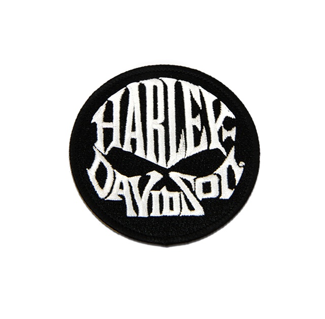 Harley-Davidson Patch Willie G Skull Text at Thunderbike Shop