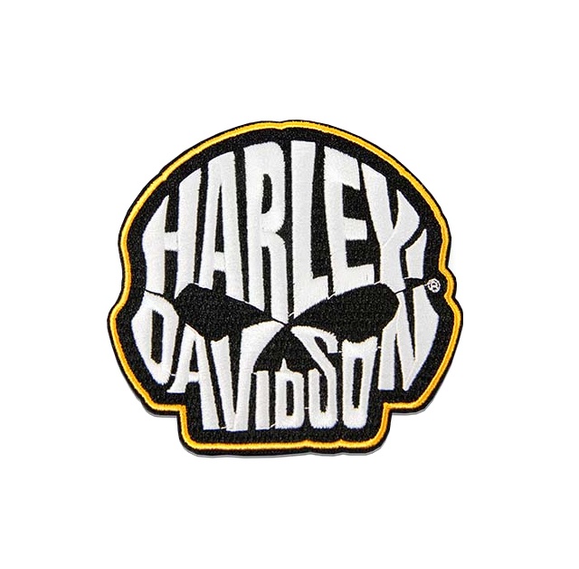 Vintage Harley Davidson Motorcycles Rubber Patch Hat – F As In
