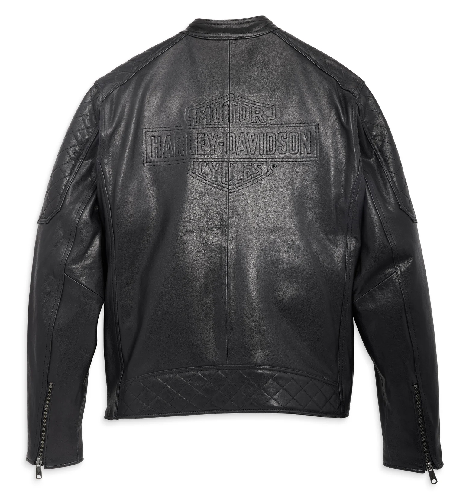97006-23VM Harley-Davidson Leather Jacket Mechanic black at Thunderbike ...